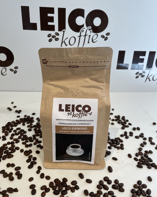 Leico Espresso espressomaling (500G)